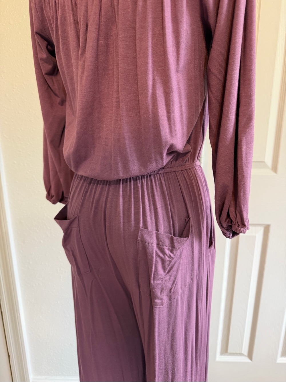 Listicle Jumpsuit Small Romantic Boho Cottagecore Ralph Lauren Vibe Wide Leg - Picture 6 of 13